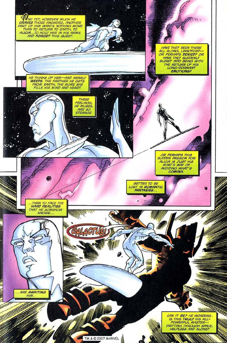 Read online Silver Surfer (1987) comic -  Issue #129 - 35