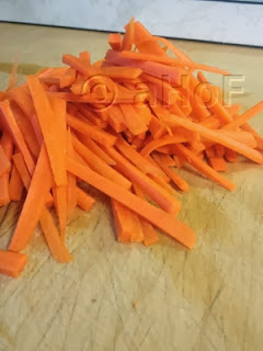 tecniques, carrots, slicing