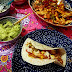 Fajitas de pollo inspirada en Frida Kahlo