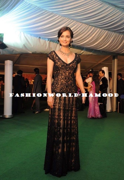 Dia Mirza In Designer Gown