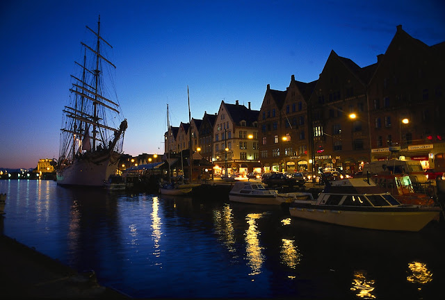 Bergen is where the sun will set upon our Norway adventure. Photo: Bergen Tourist Board / Per Nybø - visitBergen.com.