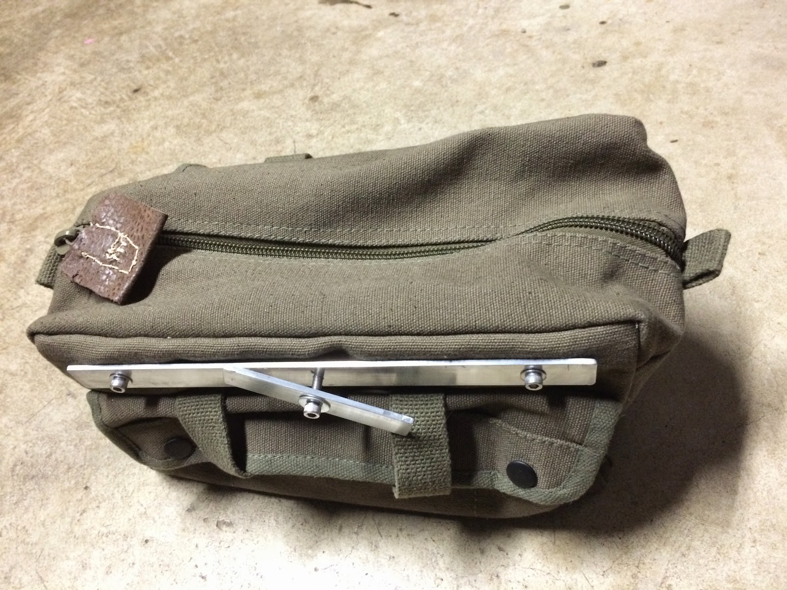 Crankbased DIY Handlebar Bag and Support Rack