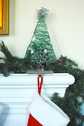 tree string christmas diy decoration ornaments glue put place