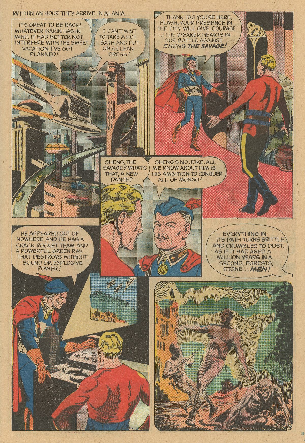 Read online Flash Gordon (1969) comic -  Issue #12 - 5