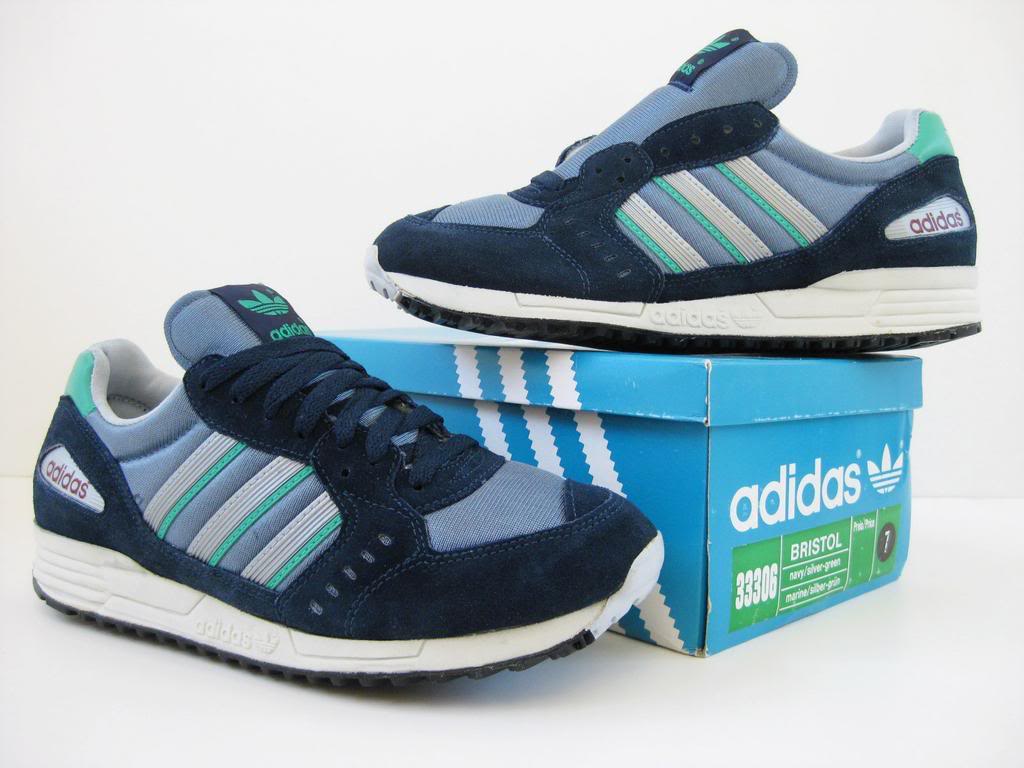 1988 ADIDAS BRISTOL navy/silver-green