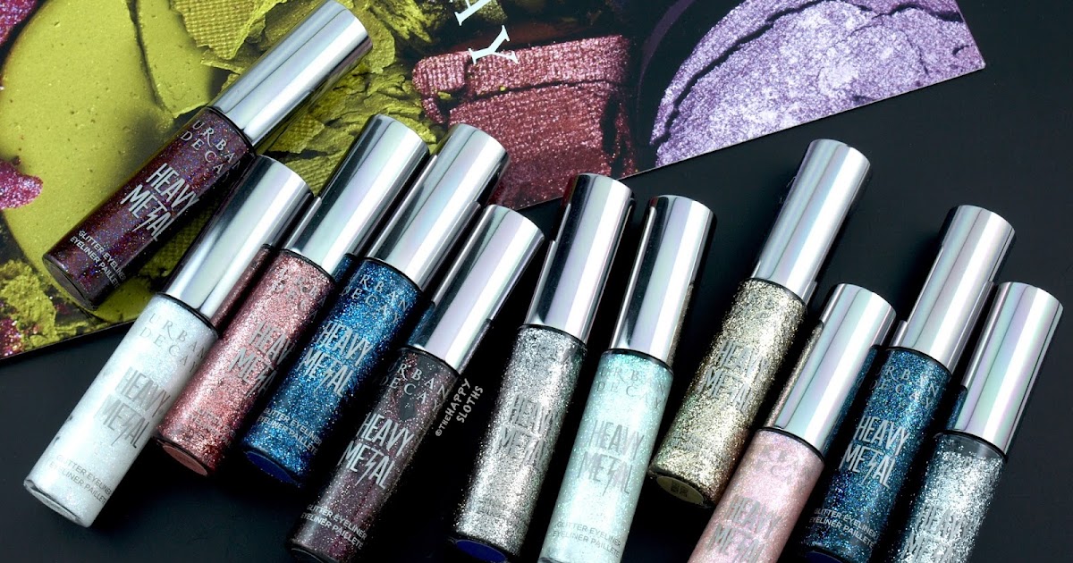 Urban Decay Heavy Metal Glitter Eyeliner: Review and Swatches | The