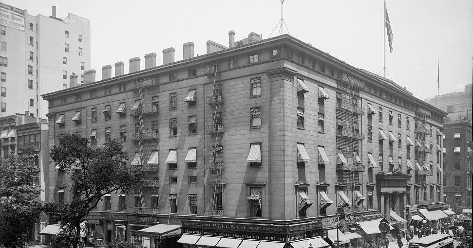 Daytonian in Manhattan The Lost 1836 Astor House Hotel Broadway at