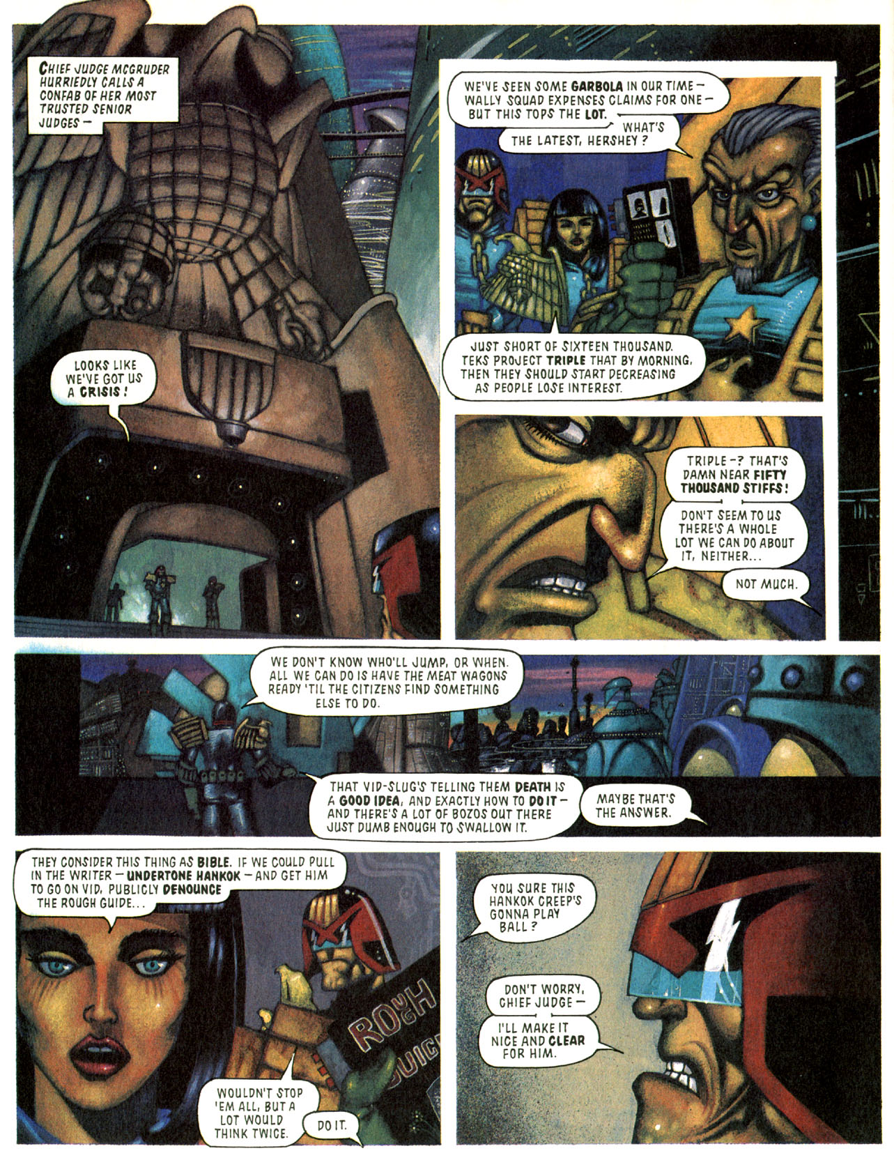 Read online Judge Dredd: The Complete Case Files comic -  Issue # TPB 16 (Part 2) - 149