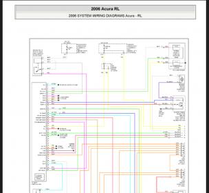 Free Auto Repair Manuals: Service Manual - Acura RL 2006 Wiring Diagram