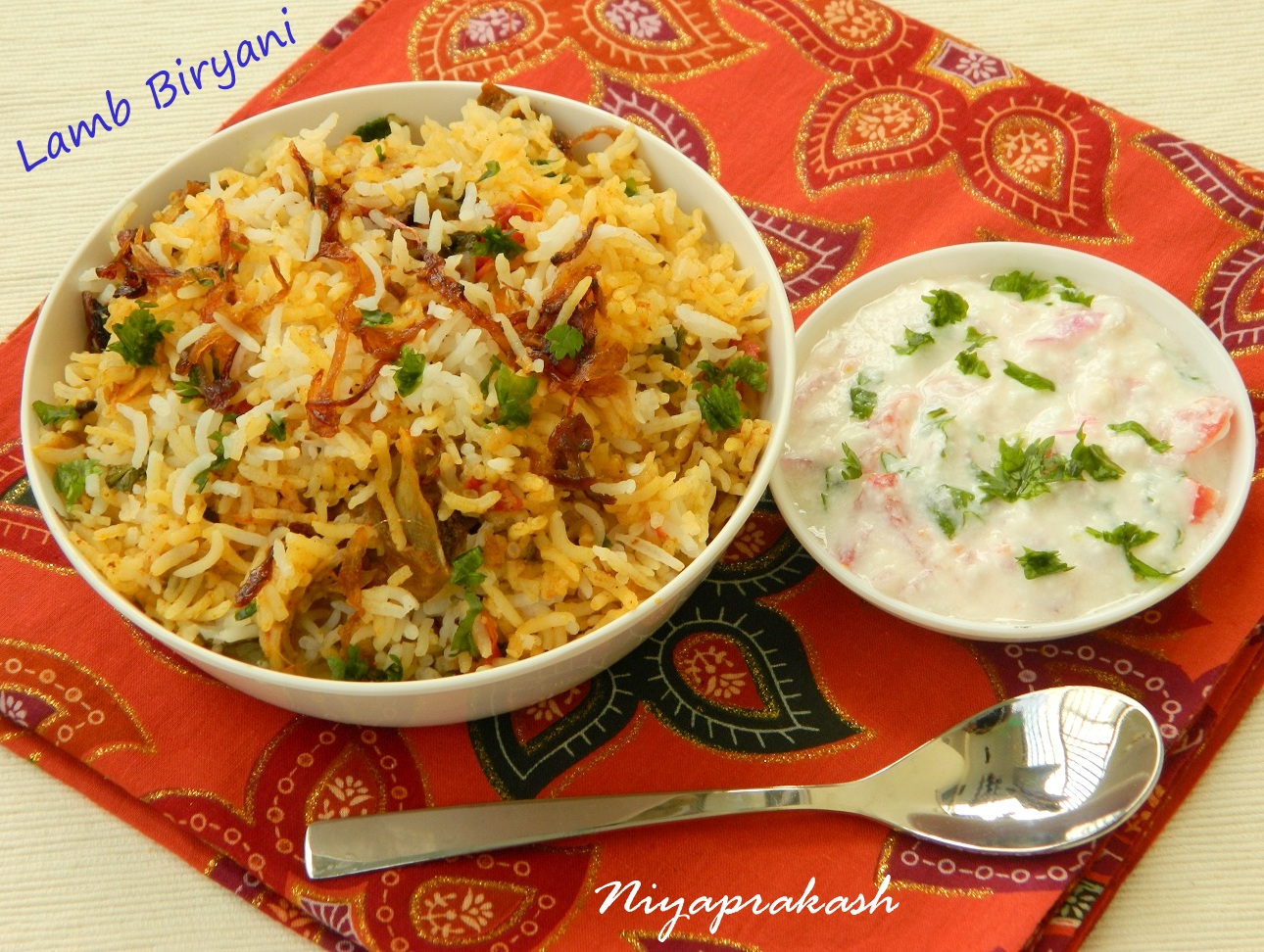 Niya's World Lamb Biryani