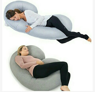 Pregnancy Pillow - Full Body Maternity Sleeping Cushion