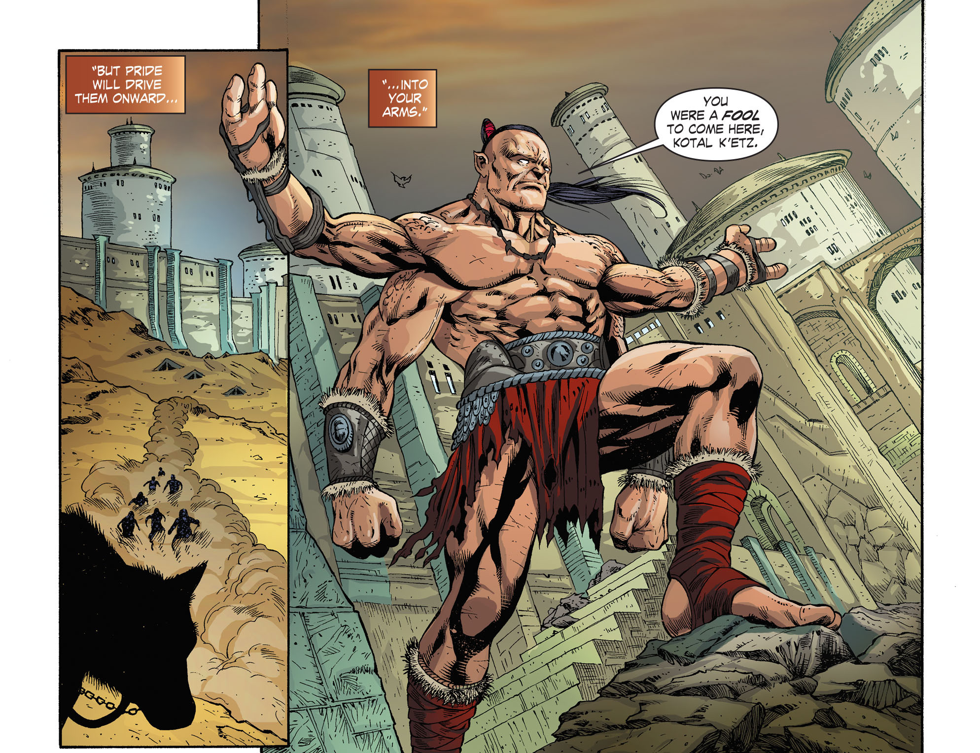 Read online Mortal Kombat X [I] comic -  Issue #7 - 13