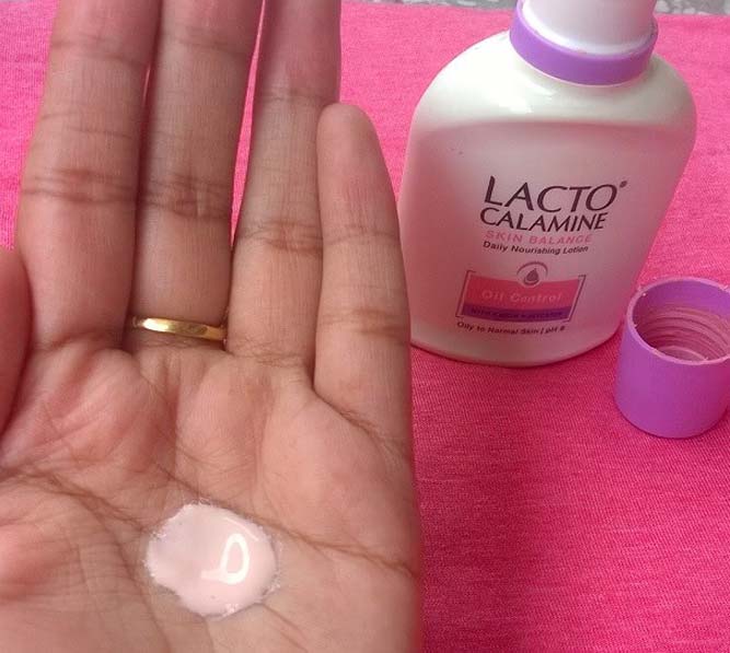 Lacto Calamine Lotion swatch