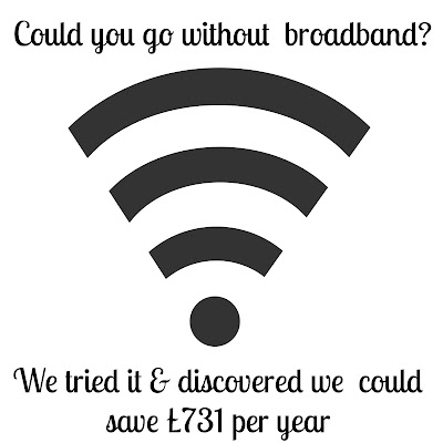 Could you go without broadband? We tried it and discovered we could save £731 per year with MoneySuperMarket