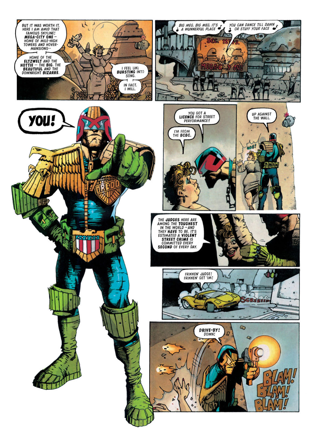 Read online Judge Dredd: The Complete Case Files comic -  Issue # TPB 25 - 160