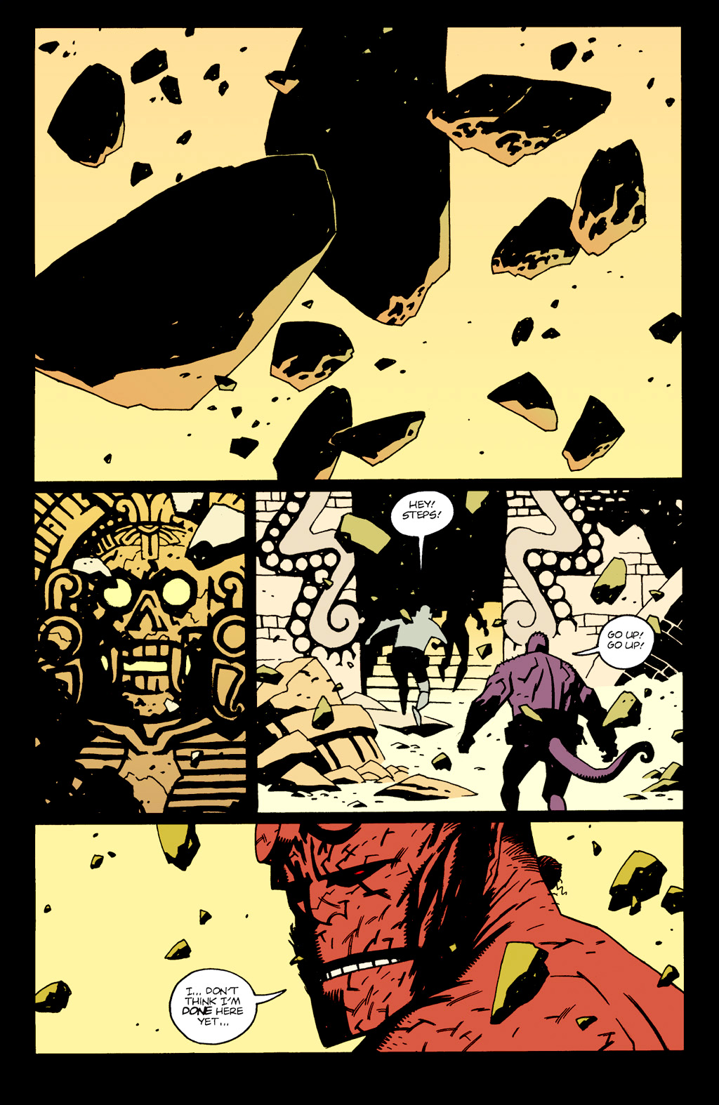 Read online Hellboy: Seed of Destruction comic -  Issue #4 - 17