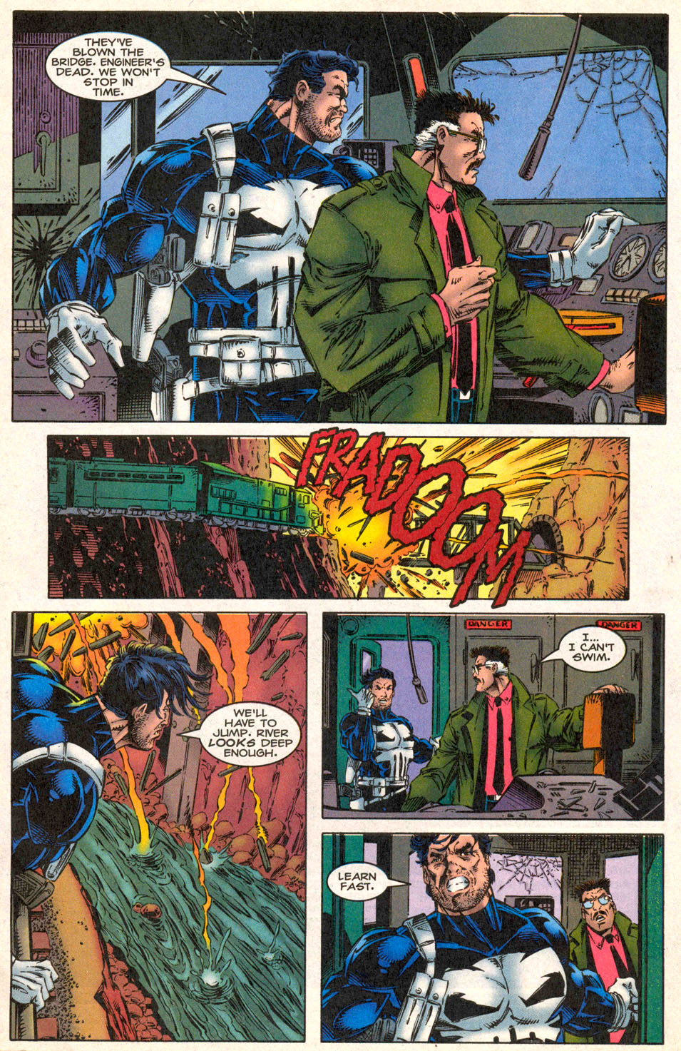 Read online Punisher (1995) comic -  Issue #15 - Total X-tinction - 2
