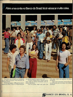 Anúncio Banco do Brasil de 1975. 1975. propaganda década de 70. Oswaldo Hernandez. anos 70. Reclame anos 70 . 