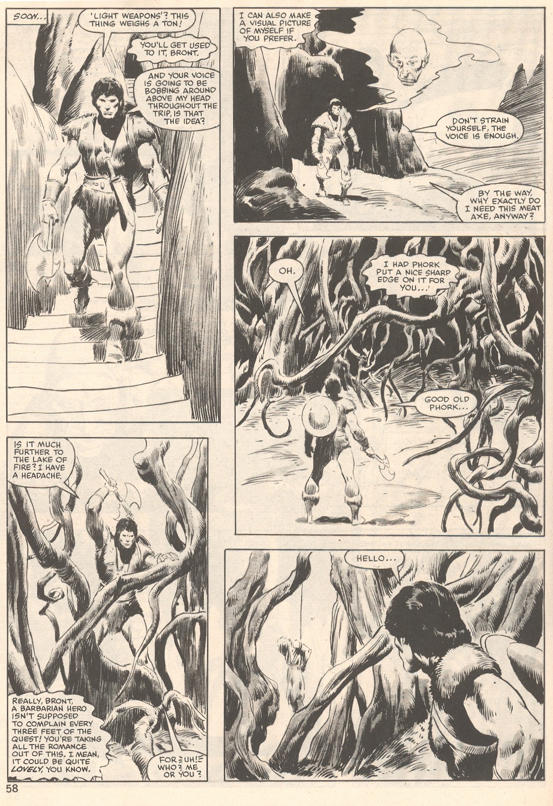 Read online The Savage Sword Of Conan comic -  Issue #80 - 58