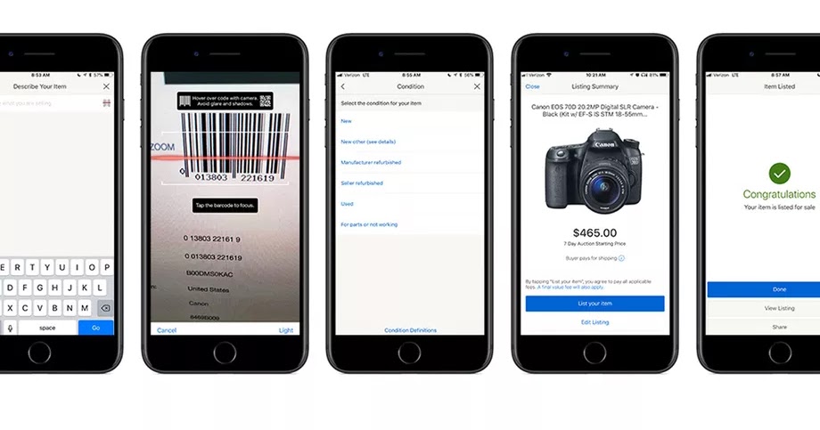eBay Simplifies Selling: Now Sellers Can Autofill Their product On eBay By Scanning Product barcodes.