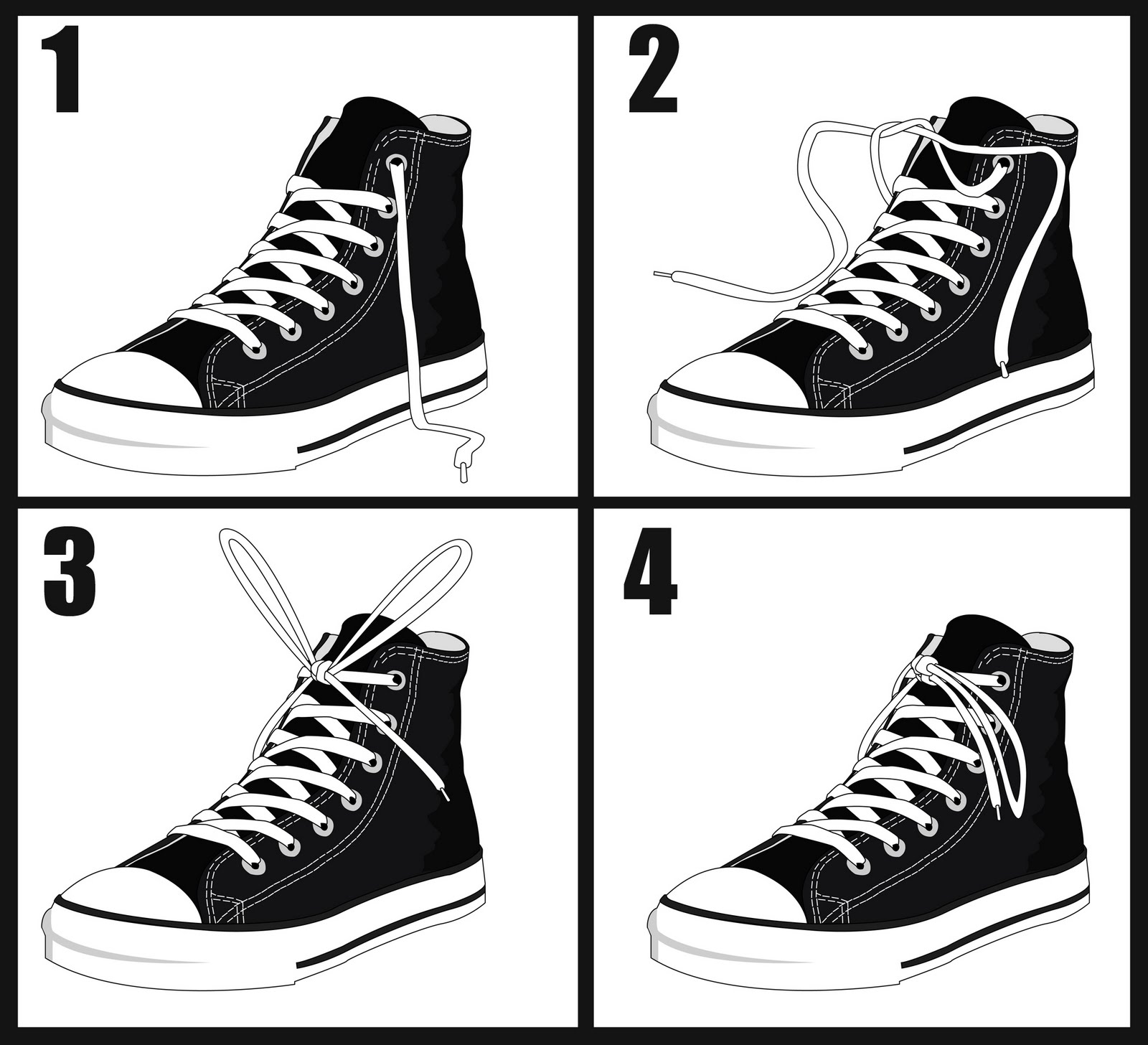 Branden Creese Artwork - Inside Branden's Head: How to Tie Your Shoes