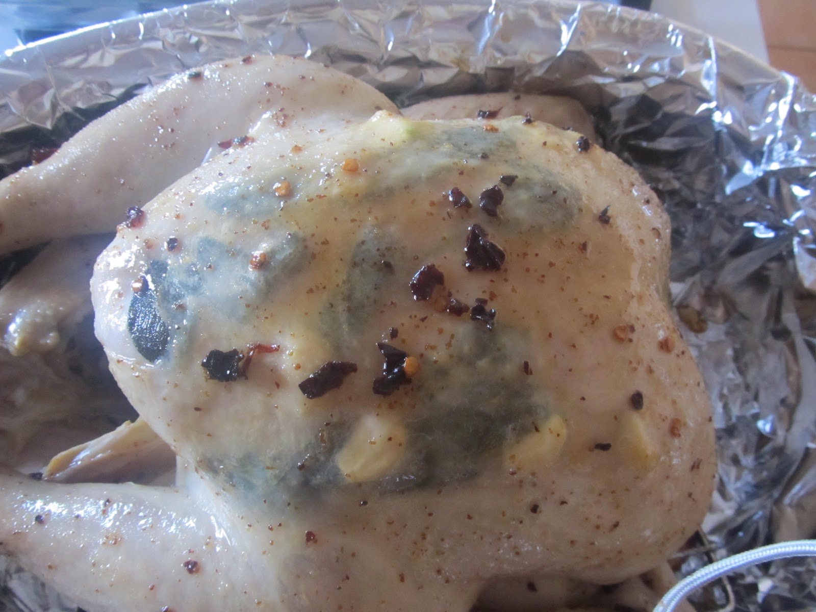 Kim's Cooking and Gardening AnchoMaple Glazed Roast Turkey with CranberryMango Relish