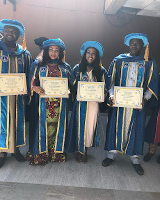 #BBNaija star Anto Lecky bags honorary doctorate degree from Iscom University Benin