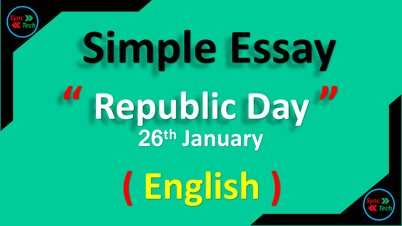 Essay about republic day