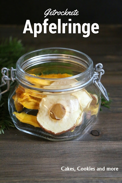 Getrocknete Apfelringe Getrocknete Apfelringe