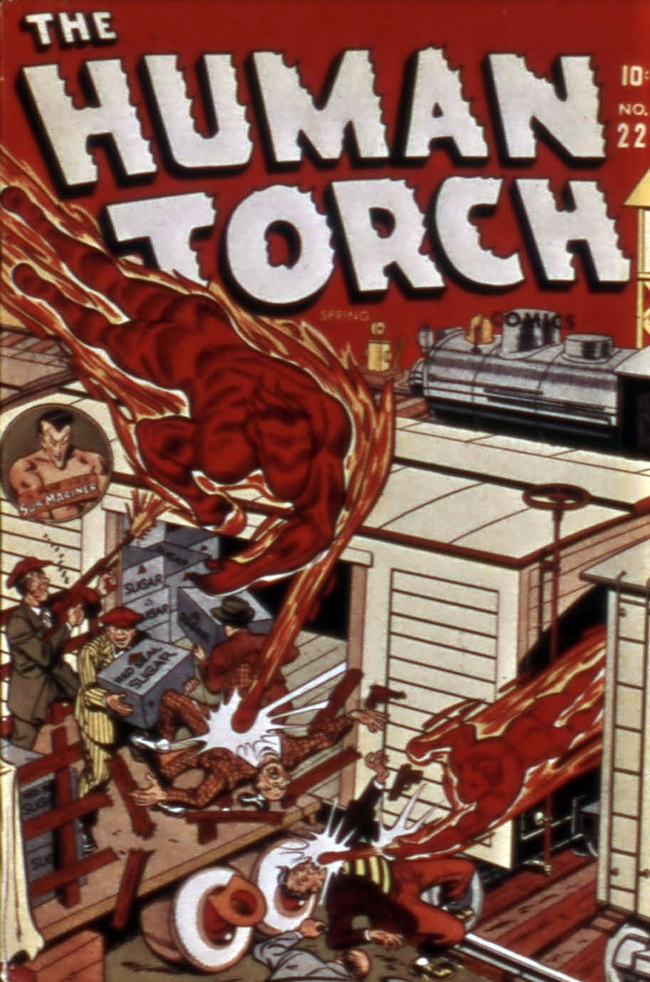 Read online The Human Torch (1940) comic -  Issue #22 - 1