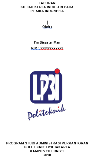 Contoh Tugas Akhir Lp3i 2018