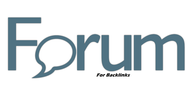 High PR do follow forums for backlinks