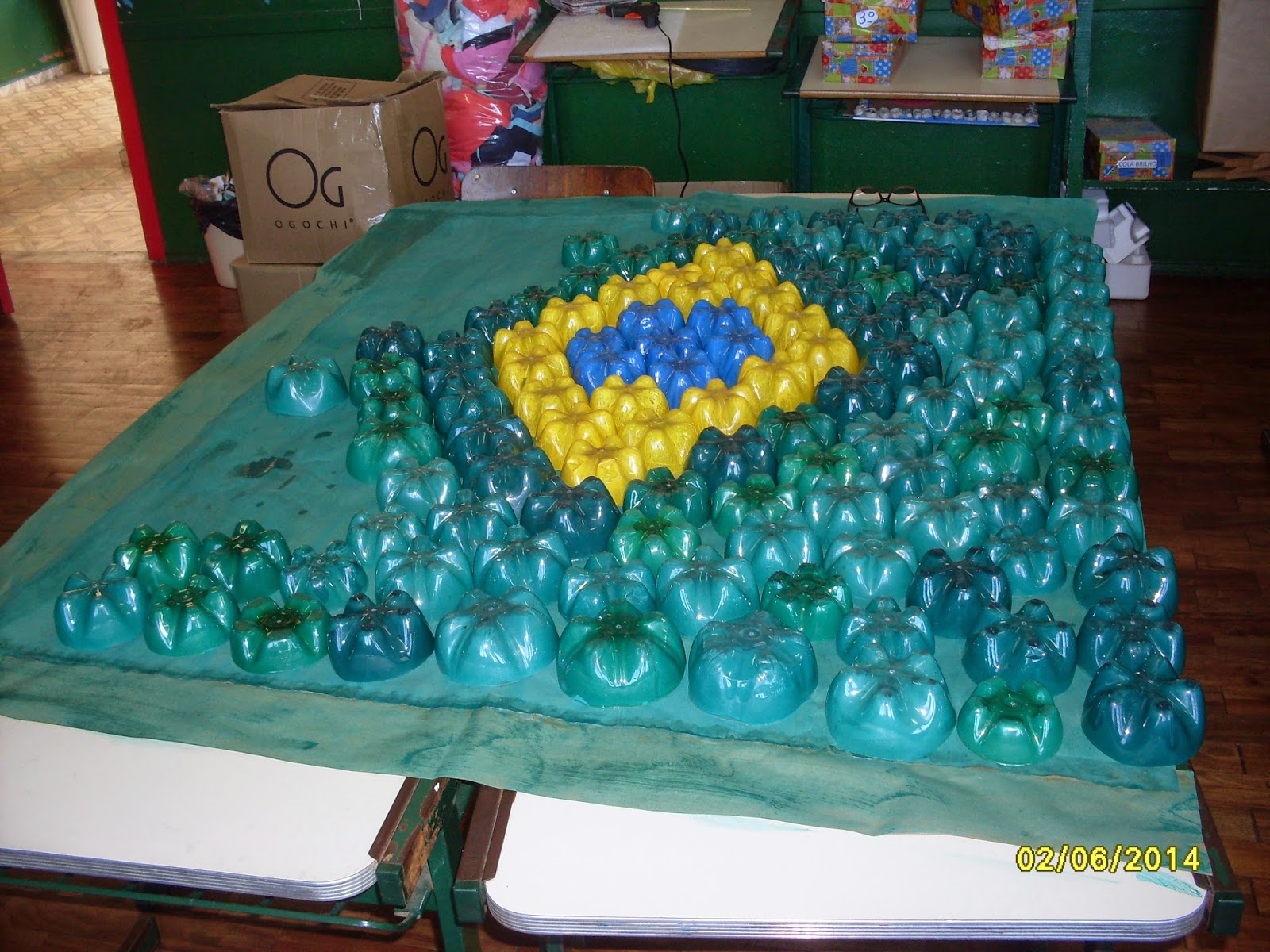 EEB Dr Carlos Culmey: Atividade de Artesanato