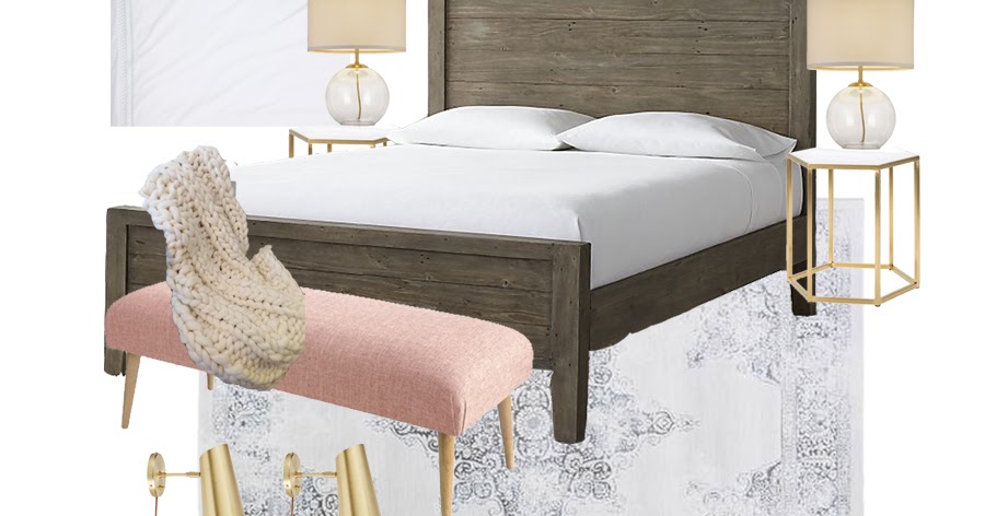 29 Design Studio: Gorgeous and Feminine Modern Blush Bedroom