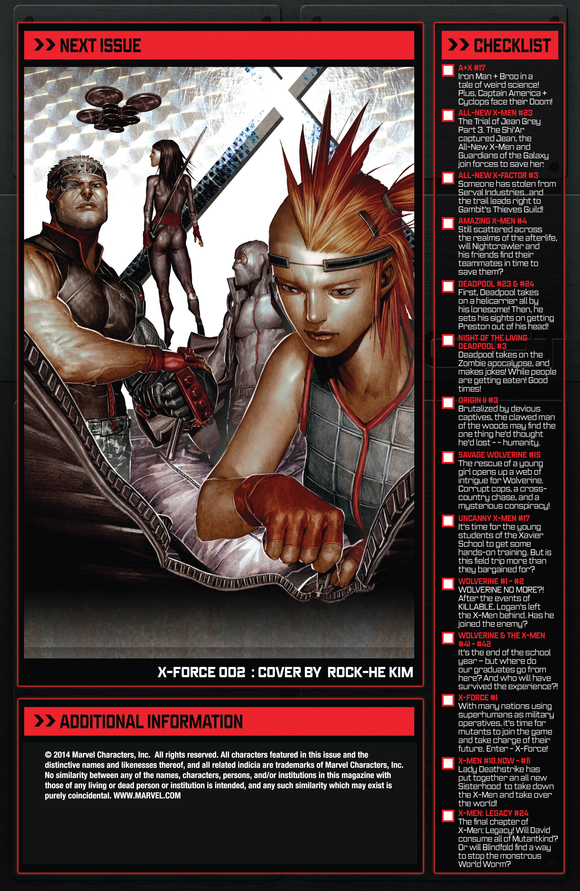 Read online X-Force (2014) comic -  Issue #1 - 22
