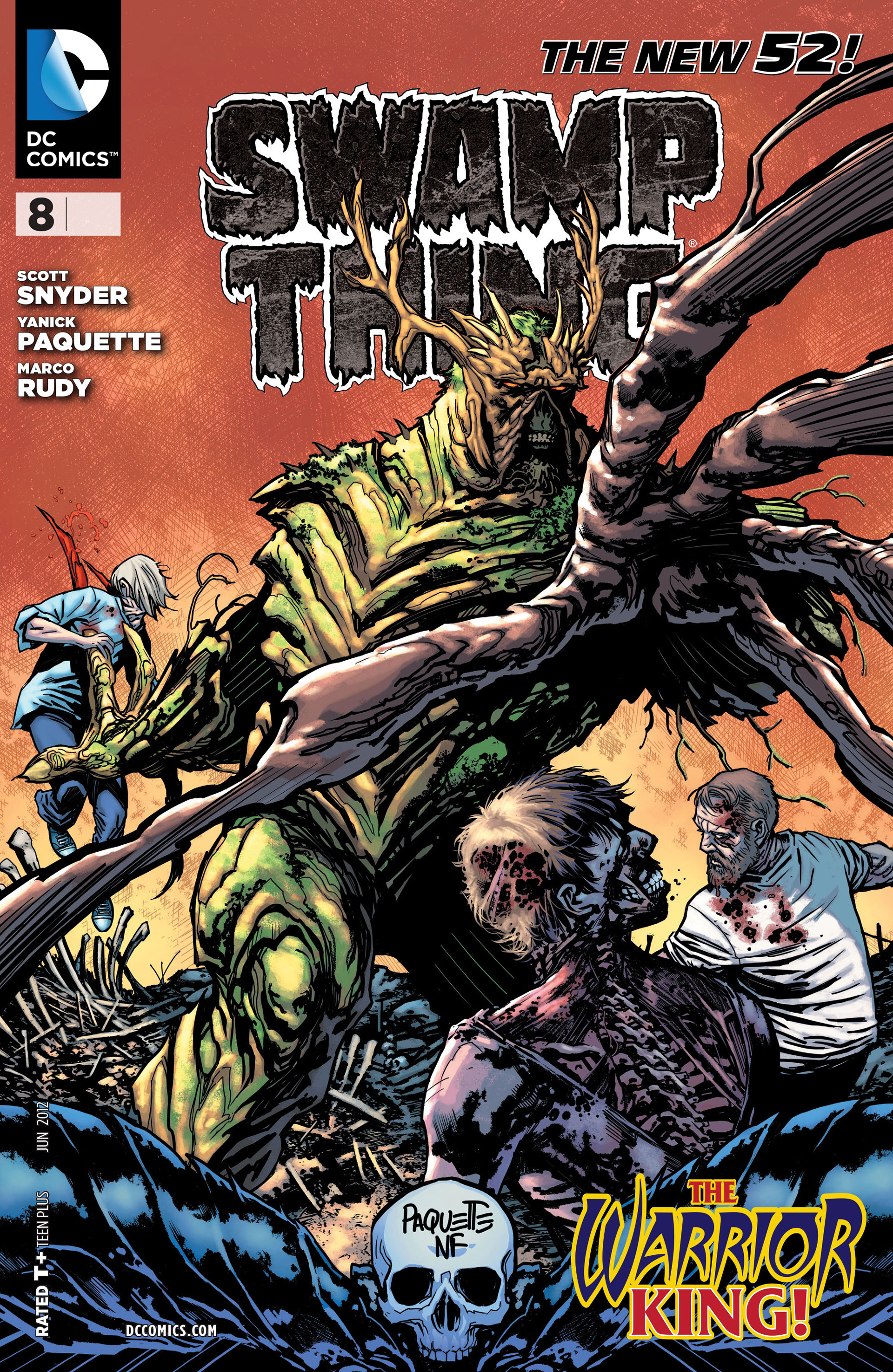 Read online Swamp Thing (2011) comic -  Issue #8 - 1