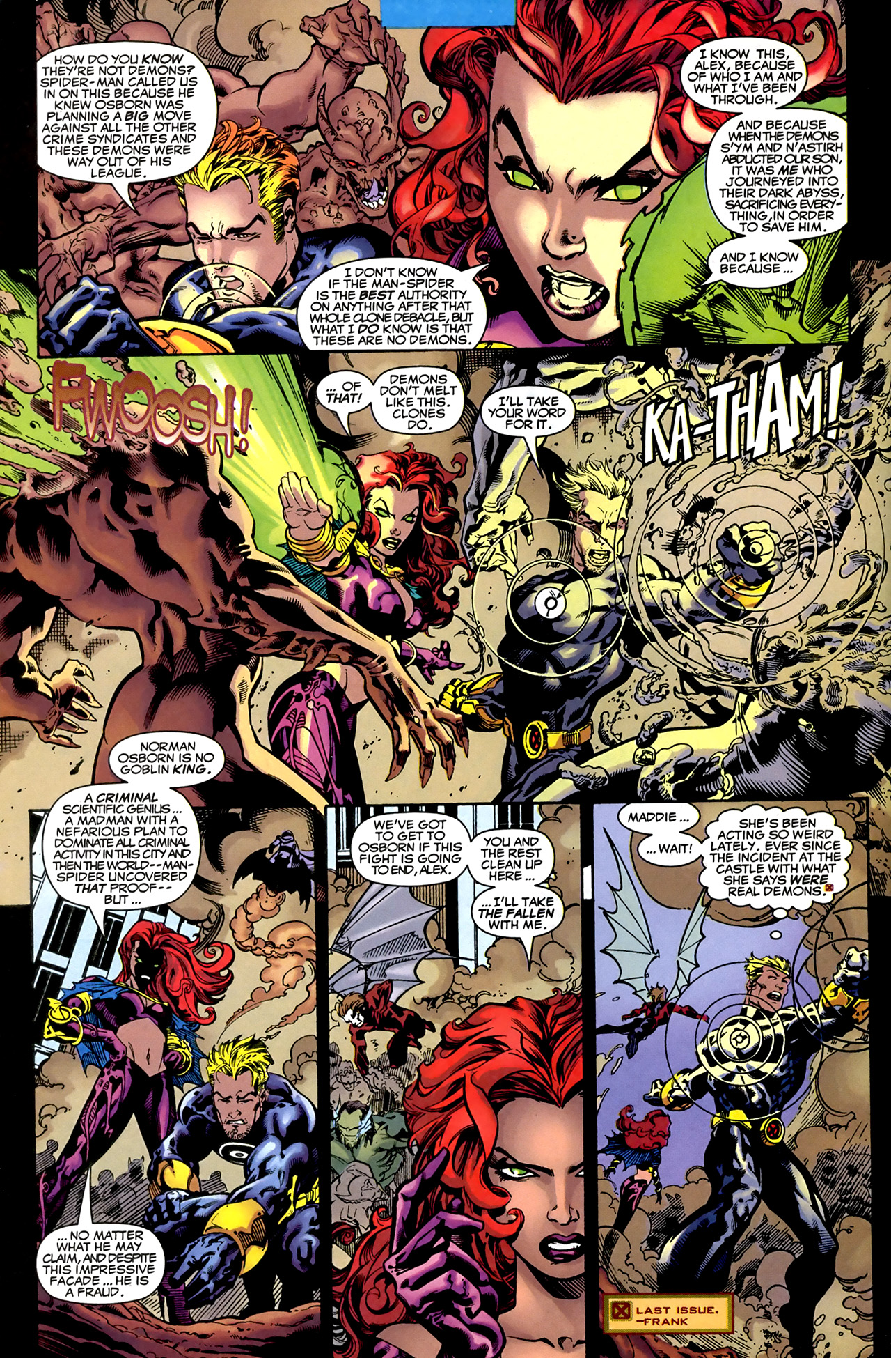 Read online Mutant X comic -  Issue #5 - 5