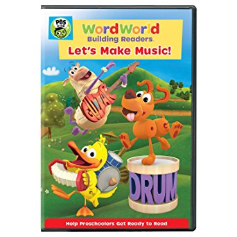 Toddlers Have Fun Watching WordWorld: Let's Make Music DVD - ChitChatMom