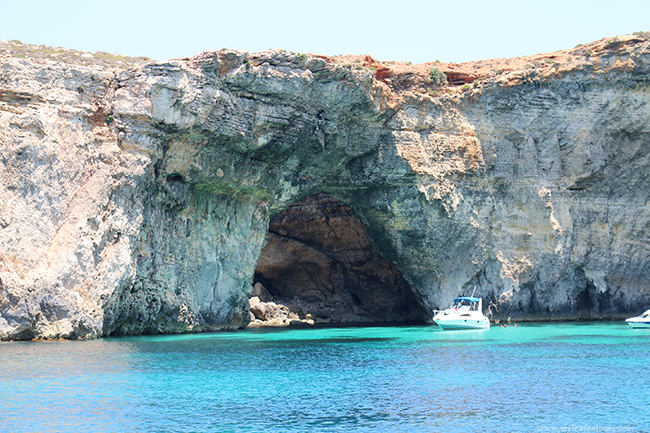 Beautiful swimming spot in malta