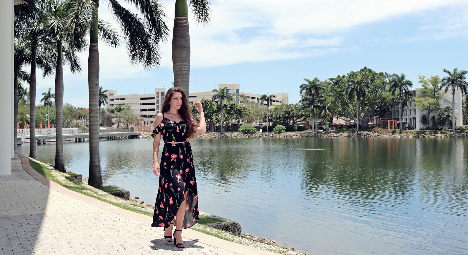 tropical summer outfit