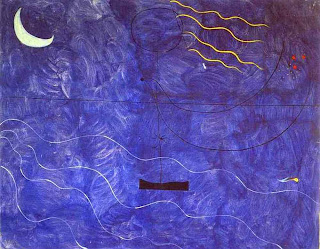 Mujer que se baña - Joan Miró