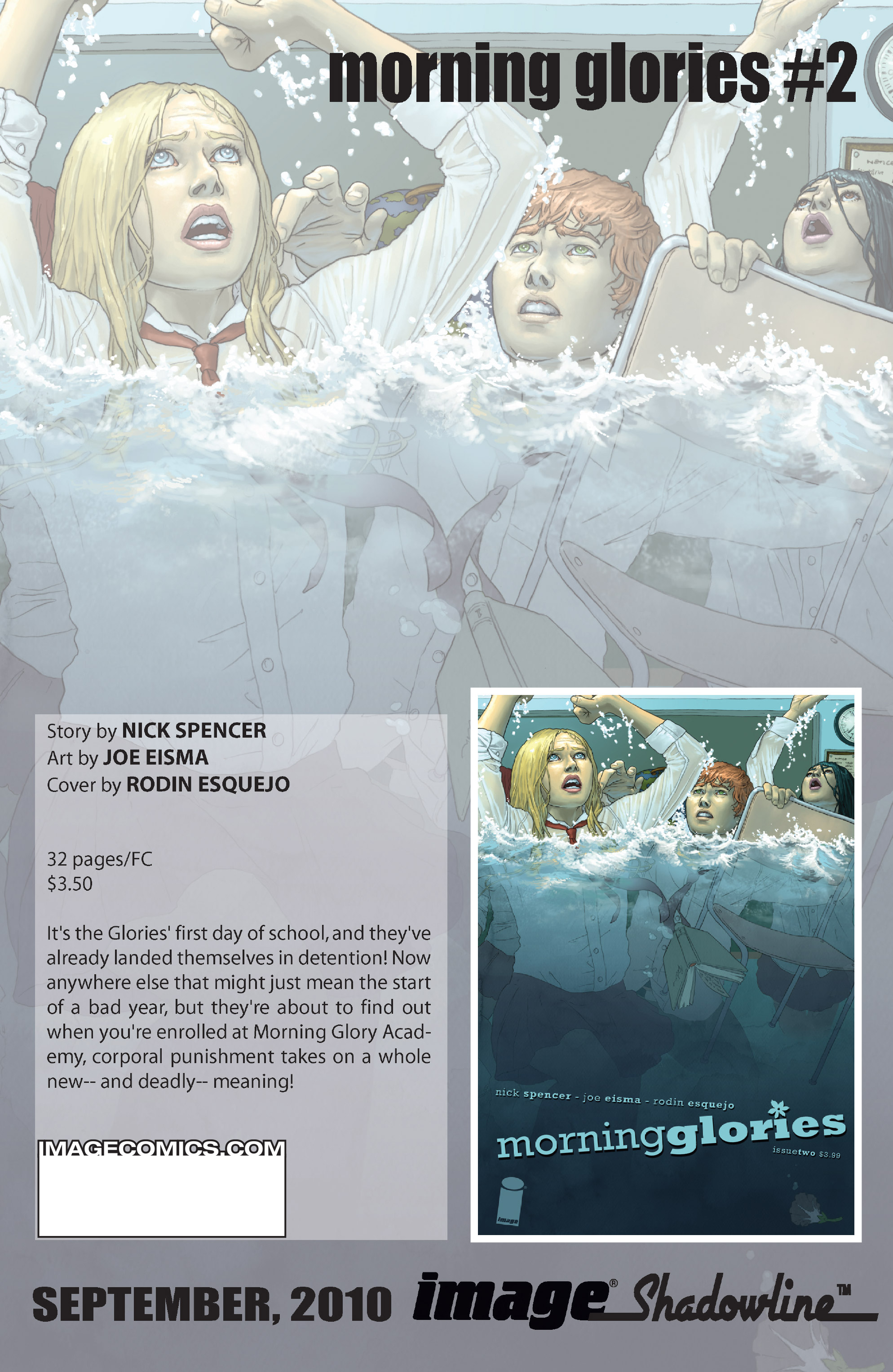Read online Morning Glories comic -  Issue #1 - 46