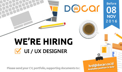Lowongan Kerja PT. Docar Rental Indonesia - Solo (UI/UX Designer ...