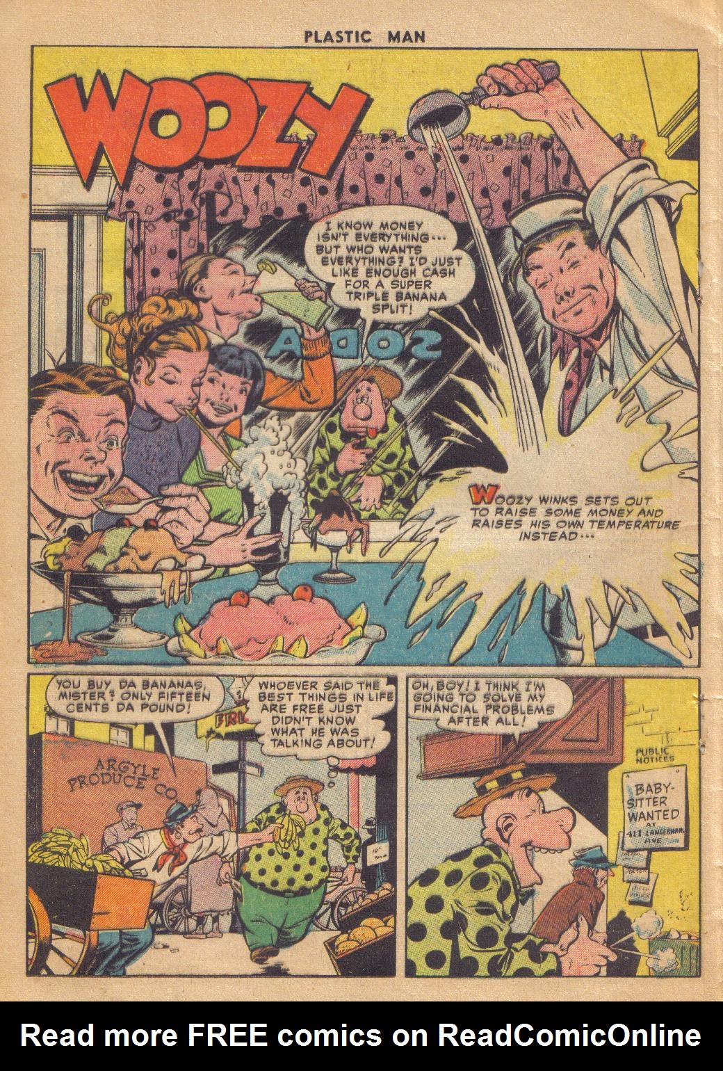 Read online Plastic Man (1943) comic -  Issue #50 - 14