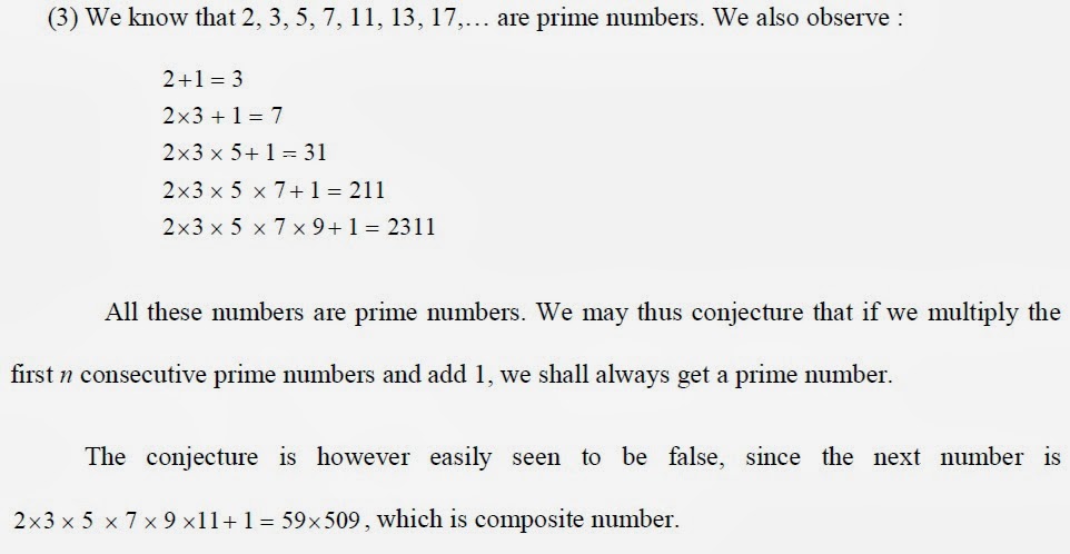 WELCOME TO THE EXCITING WORLD OF MATHEMATICS: CONJECTURES IN MATHEMATICS