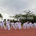 Tingkatkan Kemampuan Bertugas, Personil Polres Nias Rutin Latihan Karate