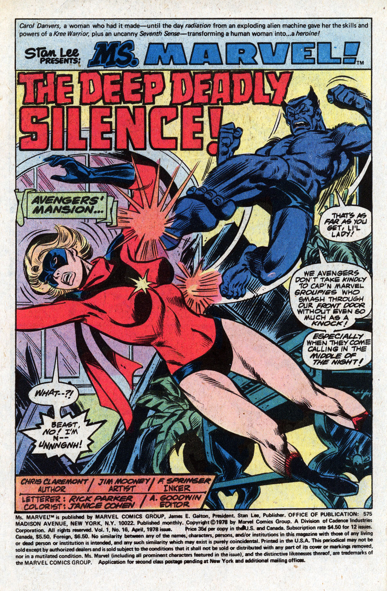 Ms. Marvel (1977) issue 16 - Page 3