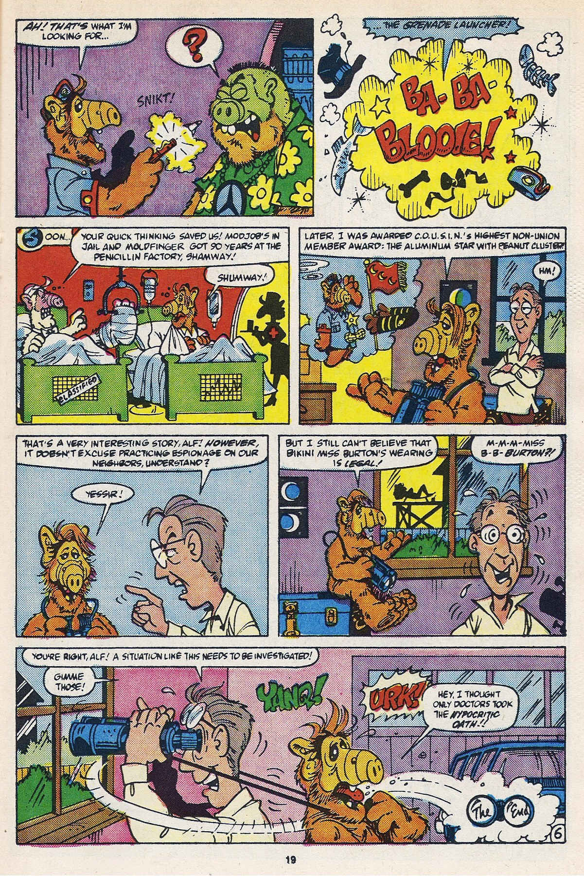 Read online ALF comic -  Issue #16 - 21