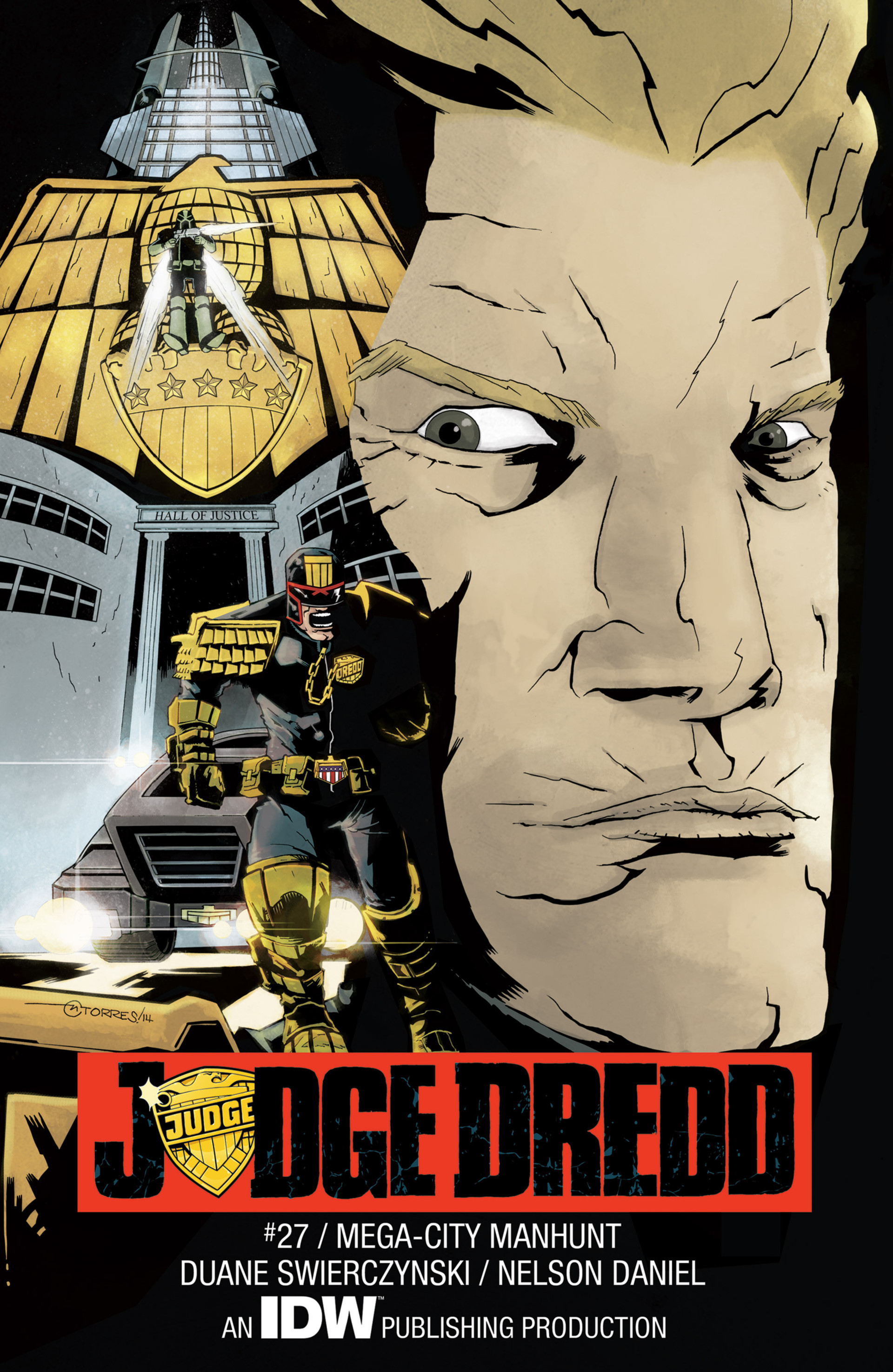 Read online Judge Dredd (2012) comic -  Issue #27 - 1