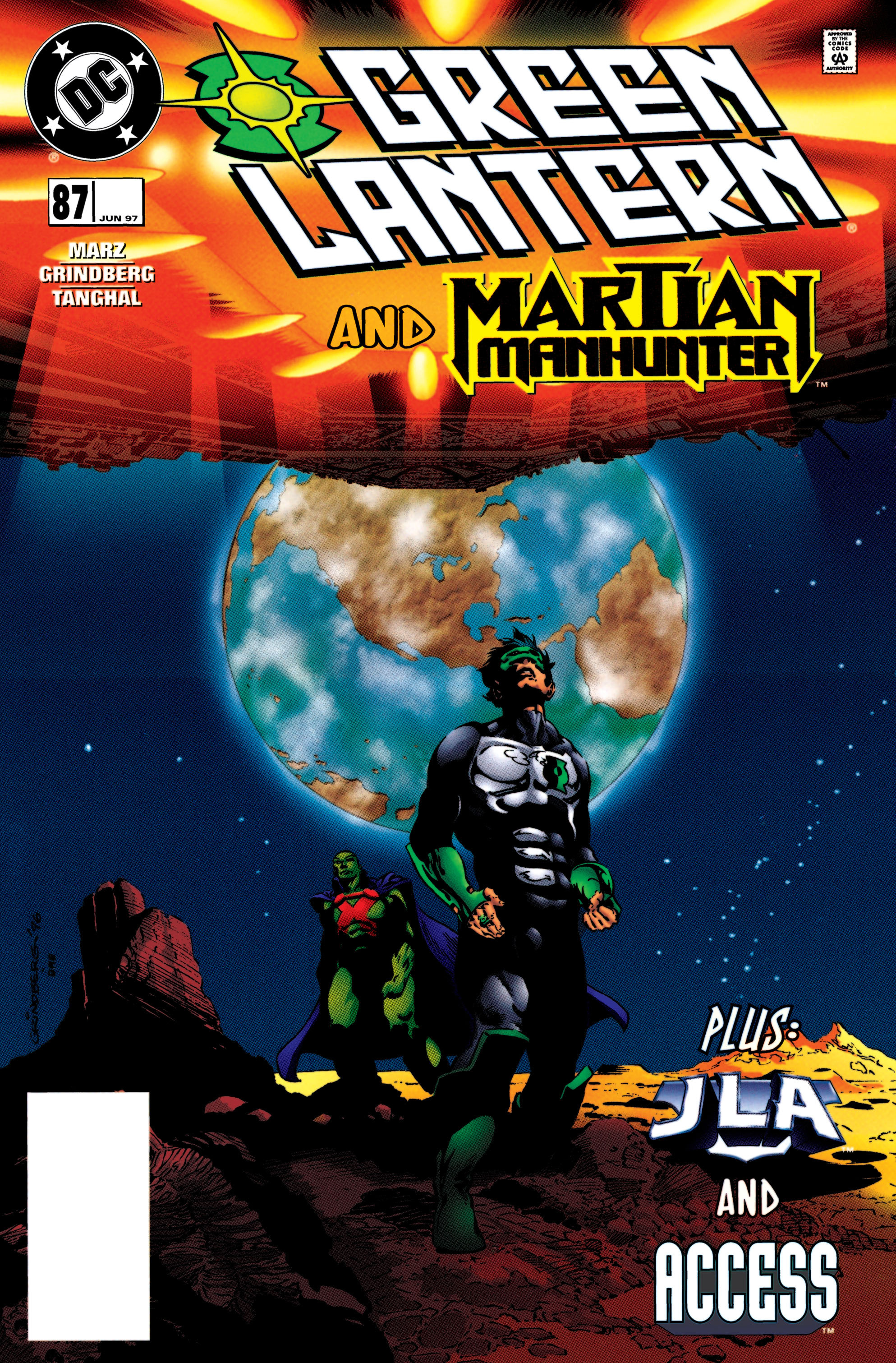 Read online Green Lantern (1990) comic -  Issue #87 - 1